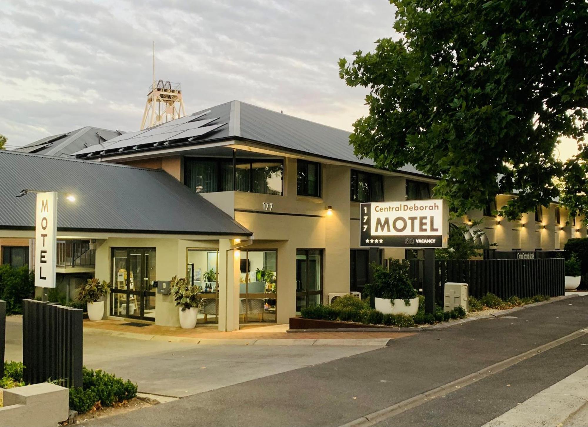 Central Deborah Motel Bendigo Exteriör bild